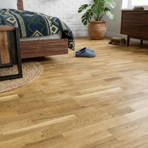 PARQUET PREFINITI - Rovere Naturale Verniciato Opaco - 3 Strip - Naturale-6